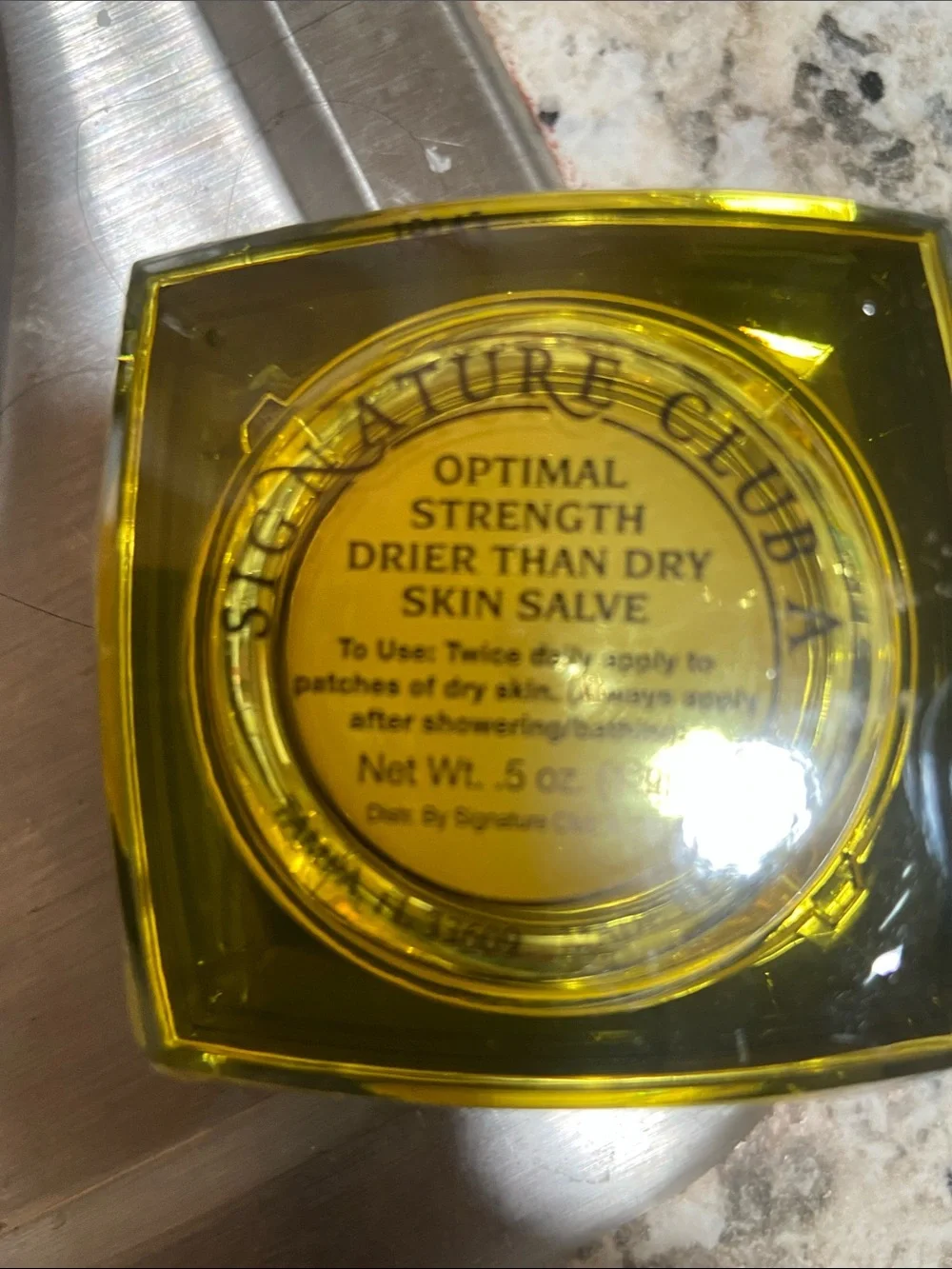 Optimal Strength Skin Salve - Neutral Brown Box